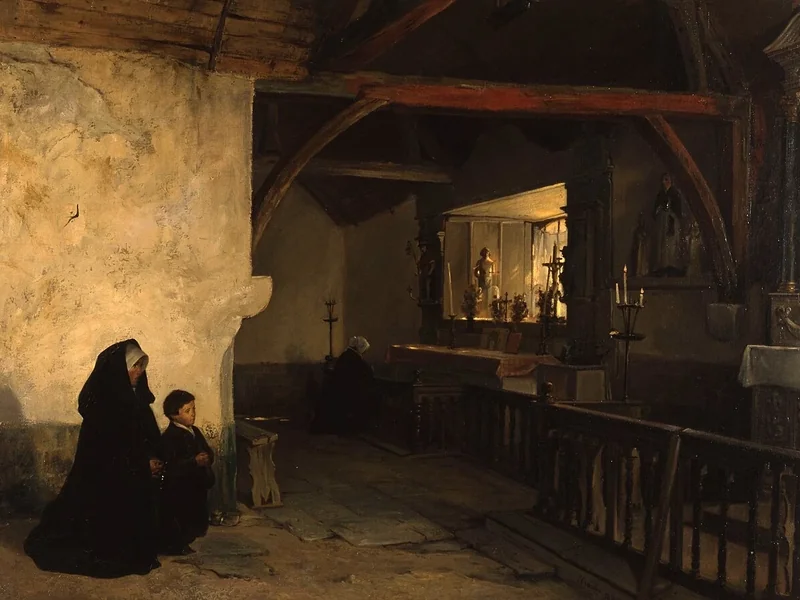 1833-Paul Chardin - Cappella a Plouha